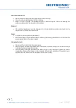 Preview for 4 page of Heitronic 35470 Installation And Operating Instructions Manual