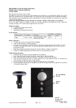 Preview for 3 page of Heitronic 35864 Installation And Operating Instructions Manual