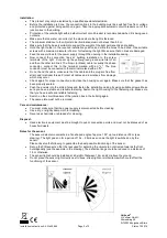 Preview for 4 page of Heitronic 35864 Installation And Operating Instructions Manual