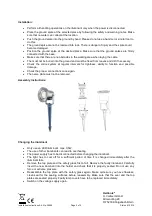 Preview for 4 page of Heitronic 35959 Installation And Operating Instructions Manual