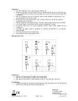 Preview for 4 page of Heitronic 36243 Installation And Operating Instructions Manual