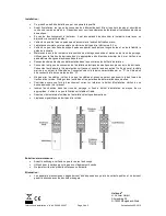 Preview for 8 page of Heitronic 36466 Installation And Operating Instructions Manual