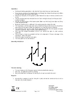 Предварительный просмотр 6 страницы Heitronic 36504 Installation And Operating Instructions Manual