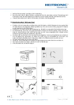 Preview for 2 page of Heitronic 37296 Installation And Operating Instructions Manual