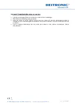 Preview for 10 page of Heitronic 37296 Installation And Operating Instructions Manual