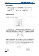 Предварительный просмотр 3 страницы Heitronic 37356 Installation And Operating Instructions Manual