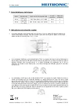 Предварительный просмотр 11 страницы Heitronic 37356 Installation And Operating Instructions Manual