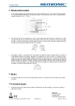 Предварительный просмотр 19 страницы Heitronic 37356 Installation And Operating Instructions Manual