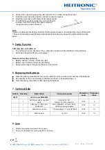 Preview for 7 page of Heitronic 38037 Installation And Operating Instructions Manual