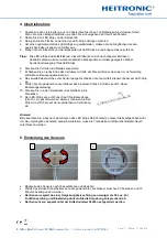 Предварительный просмотр 2 страницы Heitronic 38323 Installation And Operating Instructions Manual