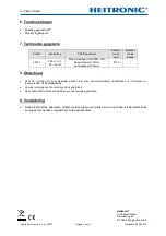 Preview for 12 page of Heitronic 4002940450170 Installation And Operating Instructions Manual