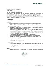 Preview for 2 page of Heitronic 500037 Installation And Operating Instructions