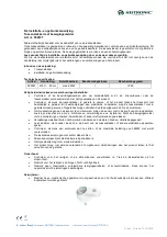 Preview for 4 page of Heitronic 500037 Installation And Operating Instructions