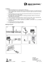 Preview for 11 page of Heitronic 500645 Installation And Operating Instructions Manual