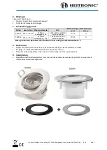 Preview for 8 page of Heitronic DL7002 Installation And Operating Instructions Manual