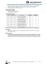 Preview for 6 page of Heitronic Frankfurt 501312 Installation And Operating Instructions Manual