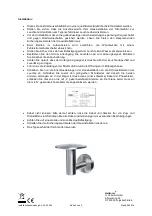 Preview for 2 page of Heitronic PUERTO RICO Installation And Operating Instructions Manual