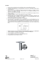 Предварительный просмотр 8 страницы Heitronic PUERTO RICO Installation And Operating Instructions Manual