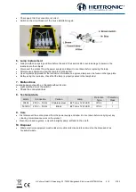 Предварительный просмотр 4 страницы Heitronic RHODOS Installation And Operating Instructions Manual