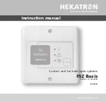 Предварительный просмотр 1 страницы Hekatron FSZ Basis Instruction Manual