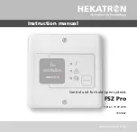 Preview for 1 page of Hekatron FSZ Pro Instruction Manual