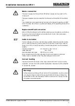 Предварительный просмотр 13 страницы Hekatron LRS 01 Installation Instructions Manual