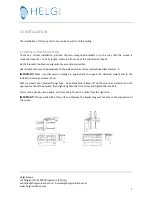 Preview for 7 page of HELGI VIDEO MOTORE PROJECTION SCREEN Instruction And Maintenance