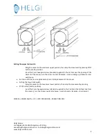 Preview for 9 page of HELGI VIDEO MOTORE PROJECTION SCREEN Instruction And Maintenance