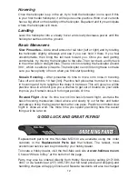 Preview for 12 page of Heli-Max Axe 100 FP 2.4GHz RTF/Tx-R Instruction Manual