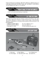 Preview for 4 page of Heli-Max Axe 100 FP 2.4GHz RTF Instruction Manual