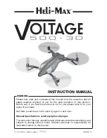 Heli-Max Voltage 500 3D Instruction Manual preview