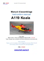 Heli-scale A119 Koala Instruction Manual предпросмотр