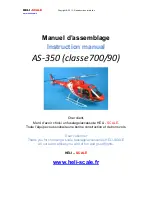 Предварительный просмотр 1 страницы Heli-scale AS-350 Instruction Manual