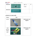 Preview for 12 page of Heli-scale AS-350 Instruction Manual