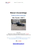 Preview for 1 page of Heli-scale Blue Thunder 700 Instruction Manual