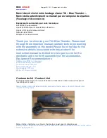 Preview for 4 page of Heli-scale Blue Thunder 700 Instruction Manual