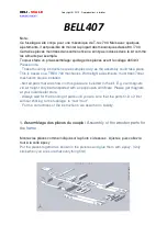 Предварительный просмотр 4 страницы HELI Bell 407 Instruction Manual