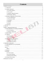 Preview for 2 page of HELI CBD35-530 Operation And Maintenance Manual