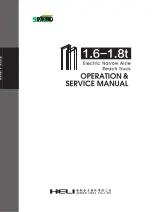 Preview for 1 page of HELI CQD16X1 Operation & Service Manual