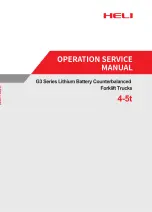 HELI G3 Series Operation & Service Manual preview