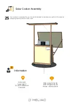 Предварительный просмотр 18 страницы Heliac Solar Cooker Assembly Manual