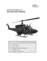 HeliArtist 600 UH-1 Instruction Manual preview