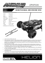 Preview for 1 page of Helion Animus 18TR HLNA0602 Owner'S Manual