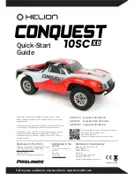 Helion CONQUEST 10 SC XB Quick Start Manual preview