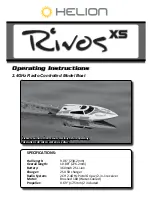 Helion Rivos XS Operating Instructions Manual предпросмотр