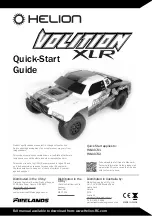 Helion Volition XLR HLNA0741 Quick Start Manual preview