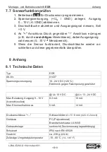 Preview for 15 page of Helios 01437 Installation And Operation Manual