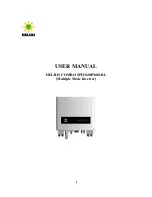 Предварительный просмотр 1 страницы Helios COMBO SPH3600-BL SERIES User Manual