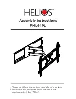 Helios FML64PL Assembly Instructions Manual preview