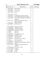 Preview for 26 page of Helios H-45L Operation Manual & Spare Parts List